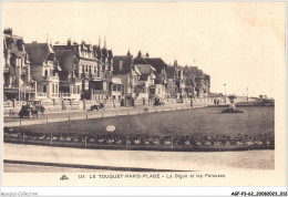 AGFP3-62-0209 - LE TOUQUET PARIS-PLAGE - La Digue Et Les Pelouses  - Le Touquet