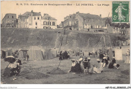 AGFP2-62-0178 - Environs De Boulogne-sur-mer - LE PORTEL - La Plage  - Le Portel