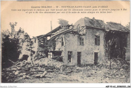 AGFP2-62-0144 - NEUVILLE-ST-WAAST - Près  ARRAS - Cette Vue Représente Le Château Qui était Occupé Parles Allemands  - Arras