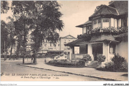 AGFP2-62-0120 - LE TOUQUET PARIS-PLAGE - L'administration De Paris-plage Et L'hermitage  - Le Touquet