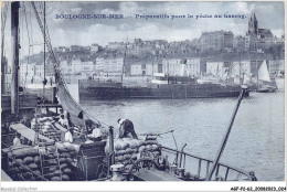 AGFP2-62-0103 - BOULOGNE-SUR-MER - Préparatifs Pour Pêche Au Hareng  - Boulogne Sur Mer