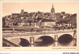 AGFP10-72-0933 - LE MANS - Vue Panoramique Vers Le Pont Gambetta  - Le Mans