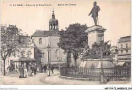 AGFP10-72-0898 - LE MANS - Place De La République - Statue De Chanzy  - Le Mans