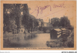 AGFP10-72-0892 - LE MANS - Vue Sur La Sarthe - Ruines Gallo-romaines Et Le Pont Yssoir - Le Mans