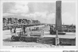 AGFP9-62-0880 - LE TOUQUET-PARIS-PLAGE - L'horloge Et La Digue  - Le Touquet