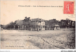 AGFP9-62-0877 - STELLA-PLAGE - Coin Du Boulevard De La Gare Et De Berck  - Otros & Sin Clasificación