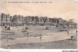 AGFP9-62-0884 - LE TOUQUET PARIS-PLAGE - La Plage à Marée Basse  - Le Touquet
