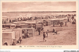 AGFP9-62-0831 - LE PORTEL - Vue D'ensemble De La Plage Et De La Digue  - Le Portel