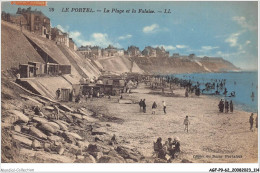 AGFP9-62-0815 - LE PORTEL - La Plage Et La Falaise  - Le Portel