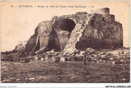 AGFP9-62-0806 - LE PORTEL - Ruines Du Fort De L'heure - Côté Sud-ouest  - Le Portel