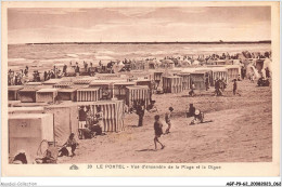 AGFP9-62-0789 - LE PORTEL - Vue D'ensemble De La Plage Et La Digue  - Le Portel