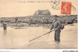 AGFP9-62-0776 - LE PORTEL - Autour Du Fort - La Pêche Aux Crevettes  - Le Portel