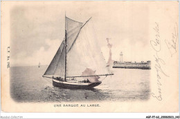 AGFP7-62-0658 - Une Barque Au Large  - Sonstige & Ohne Zuordnung