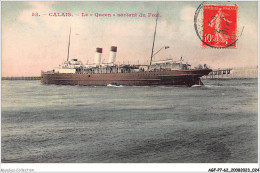 AGFP7-62-0598 - CALAIS - Le Queen Sortant Du Port  - Calais