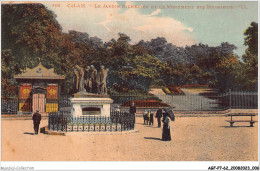 AGFP7-62-0589 - CALAIS - Le Jardin Richelieu Et Le Monument Des Bourgeois  - Calais