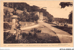 AGFP6-62-0579 - BOULOGNE-SUR-MER - Les Remparts Et Le Monument Du Docteur Duchenne  - Boulogne Sur Mer