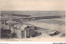 AGFP6-62-0577 - BOULOGNE-SUR-MER - Le Casino Et La Jetée  - Boulogne Sur Mer