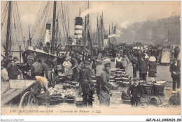 AGFP6-62-0575 - BOULOGNE-SUR-MER - L'arrivée Du Poisson  - Boulogne Sur Mer