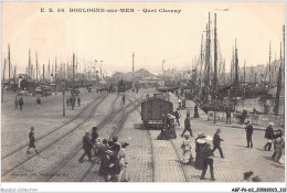 AGFP6-62-0554 - BOULOGNE-SUR-MER - Quai Chanzy  - Boulogne Sur Mer