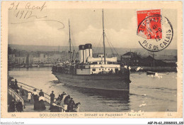 AGFP6-62-0558 - BOULOGNE-SUR-MER - Départ Du Paquebot - Invicta  - Boulogne Sur Mer