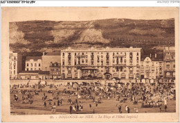 AGFP6-62-0533 - BOULOGNE-SUR-MER - La Plage Et L'hôtel Impérial  - Boulogne Sur Mer