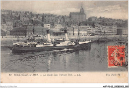 AGFP6-62-0524 - BOULOGNE-SUR-MER - La Malle Dans L'avant Port  - Boulogne Sur Mer