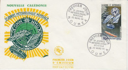 Nouvelle Caledonie 5e  Journee Meteorologique Mondiale 1v FDC 1965 (OO161) - Oceania