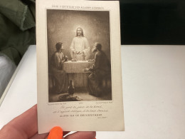 Image Pieuse Et Religieuse Image Religieuse 1900 An Pensionnat Des Ursalines De Jésus à SAINT-FEDELE D'ALBENGA Italie - Devotion Images