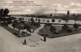 N°2127 W -cpa Thionville -promenade Le Long De La Moselle- - Thionville