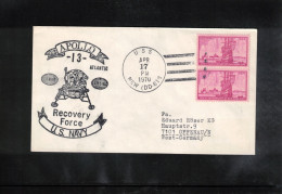 USA 1970 Space / Weltraum - Apollo 13 - US Navy Recovery Force Atlantic USS NEW Interesting Cover - USA