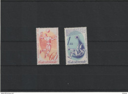 TCHECOSLOVAQUIE 1966 Volley-ball Yvert 1461-1462, Michel 1596-1597 NEUF** MNH - Ongebruikt