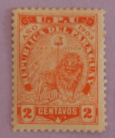 PARAGUAY YT 82 NEUF*MH "LION" ANNÉE 1903 - Paraguay