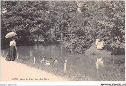 AGGP4-88-0334 - VITTEL - Dans Le Parc - Lac Des Fées - Contrexeville