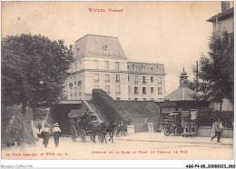 AGGP4-88-0292 - VITTEL - Avenue De La Gare Et Pont Du Chemin De Fer - Contrexeville