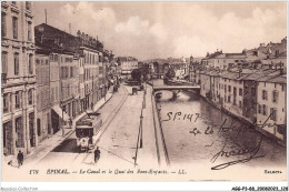 AGGP3-88-0231 - EPINAL - Le Canal Et Le Quai Des Bons-enfants - Epinal