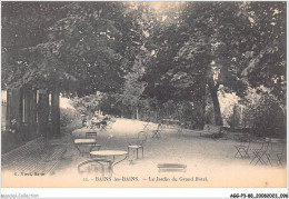 AGGP3-88-0215 - BAINS-LES-BAINS - Le Jardin Du Grand Hotel - Bains Les Bains