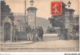 AGGP3-88-0172 - SAINT-ETIENNE-REMIREMONT - 5e Bataillon De Chasseurs à Pied - L'entrée Du Quartier - Remiremont