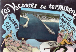 *CPM - 34 - AGDE - Grau D'Agde - Les Vacances Se Terminent - Agde