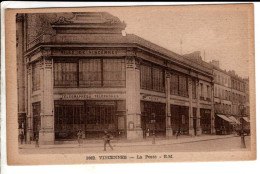 Vincennes La Poste - Cartes Postales Ancienne - Vincennes