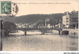 AGGP7-88-0577 - EPINAL - Pont De Pierre Et Au Font à L'horizon La Foret De Saint-antoine - Epinal