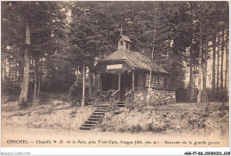 AGGP7-88-0535 - Obschel - Chapelle N-d-de La Paix - Près Trois-epis - Souvenir De La Guerre - Sonstige & Ohne Zuordnung