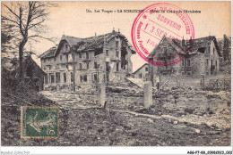 AGGP7-88-0532 - Les Vosges - La Schlucht - Hotel Du Col Après L'armistice - Sonstige & Ohne Zuordnung