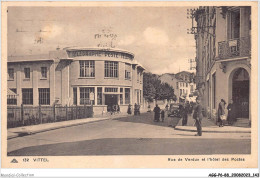 AGGP6-88-0502 - VITTEL - Rue De Verdun Et L'hotel Des Postes - Contrexeville