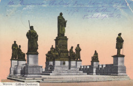 Worms Am Rhein, Luther-Denkmal Feldpgl1917 #E7448 - Autres & Non Classés