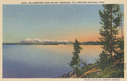 Yellowstone Nat.Park, Yellowstone Lake And Mt. Sheridan Ngl #E8672 - Otros & Sin Clasificación