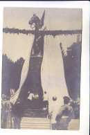 LATVIA  RIGA OPENING OF THE MONUMENT TO EMPEROR PETER 1   04 .07. 1910 REAL PHOTO - Lettonia
