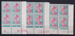 D 789 / LOT  N° 1233 BLOC DE 4 COIN DATE NEUF** COTE 4.50€ - Collections
