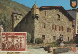 ANDORRA LA VELLA, CASA DE LES VALLS  COULEUR   REF 16133 - Andorre