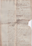 Limburg/Neeroeteren - Manuscript  1793 - Betreft Gevangene Pierre Mantin (V3100) - Manoscritti