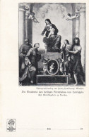 Das Kränzchen, Die Madonna Des Heiligen Franziskus Von Corregio Ngl #E8196 - Pintura & Cuadros
